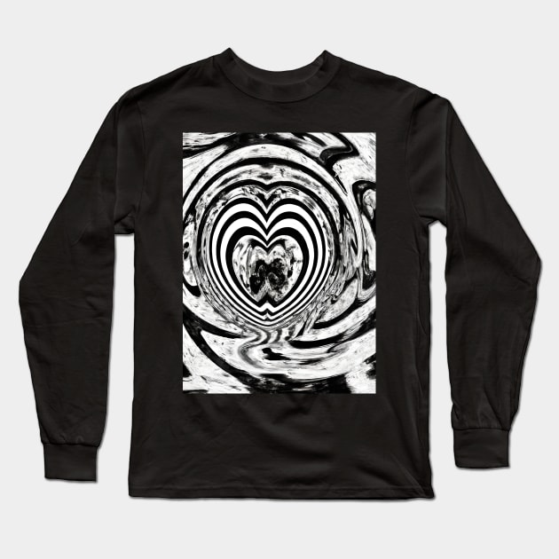 Love Tsunami Long Sleeve T-Shirt by AbstraktTheArt